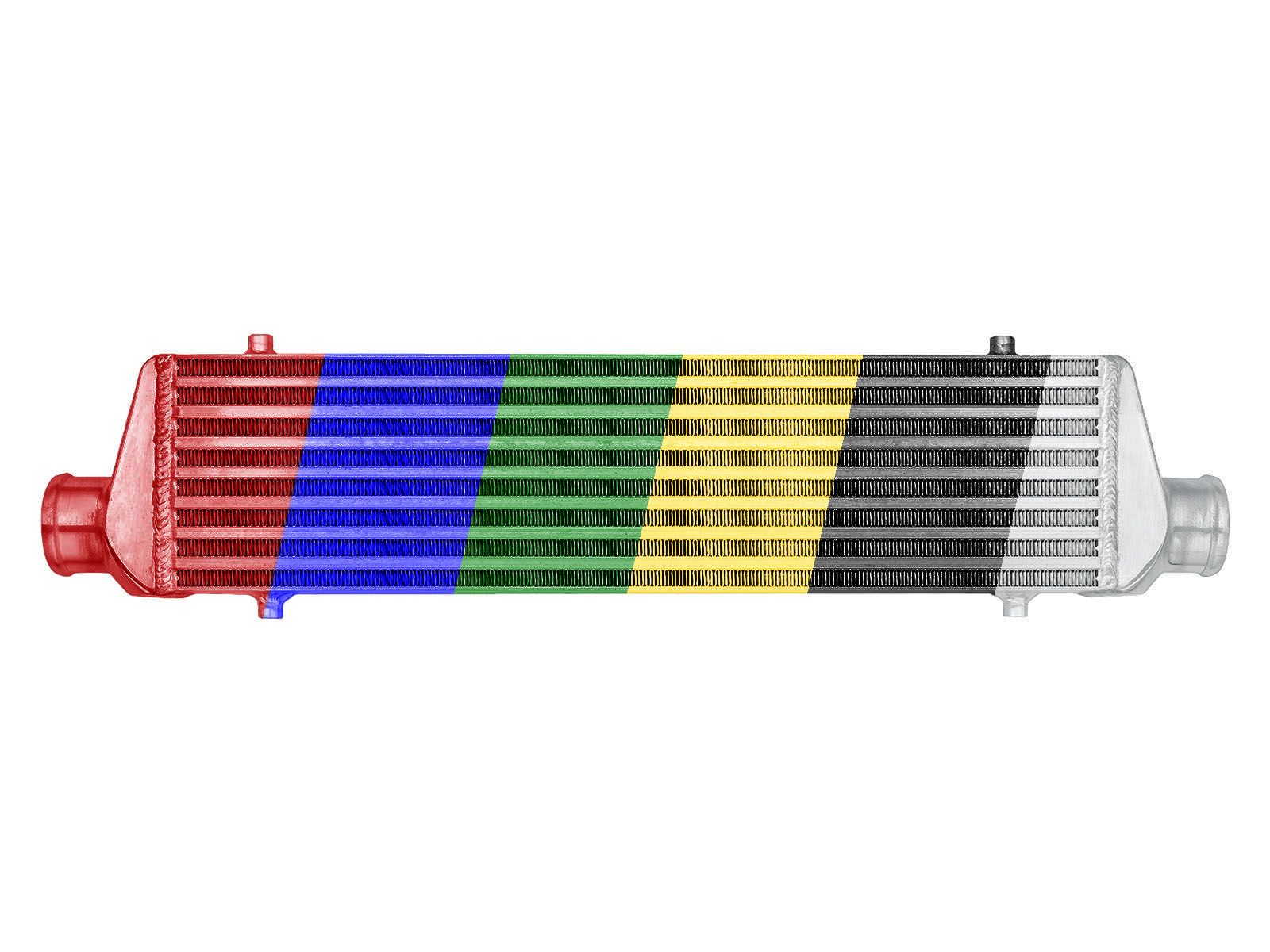 IC55014065-COLOR Интеркулер 550х140х65мм Цвет FMIC.EU — изображение 1