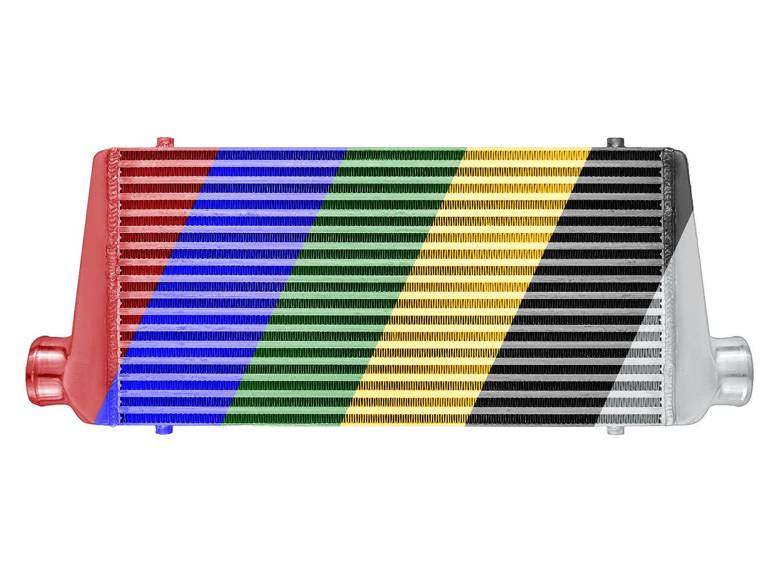 IC60030076-COLOR Интеркулер 600х300х76мм Цвет FMIC.EU — изображение 1