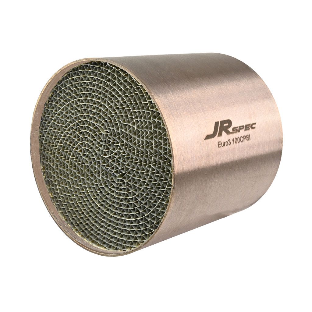 JRSPEC-CINSERT-002 Сердечник каталитического нейтрализатора Sport JRSpec Длина 100 мм Евро 3 cpsi 100 Диаметр 100 мм — изображение 1