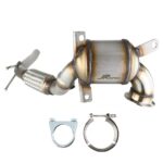 Замена катализатора JRSpec для VAG Audi A3 VW Volkswagen Golf Seat Leon Skoda Octavia 1.4 TFSI TSI