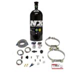 Нитросистема Mainline EFI с одним соплом и черной бутылкой Nitrous Express NX-ML2000B емкостью 10 фунтов