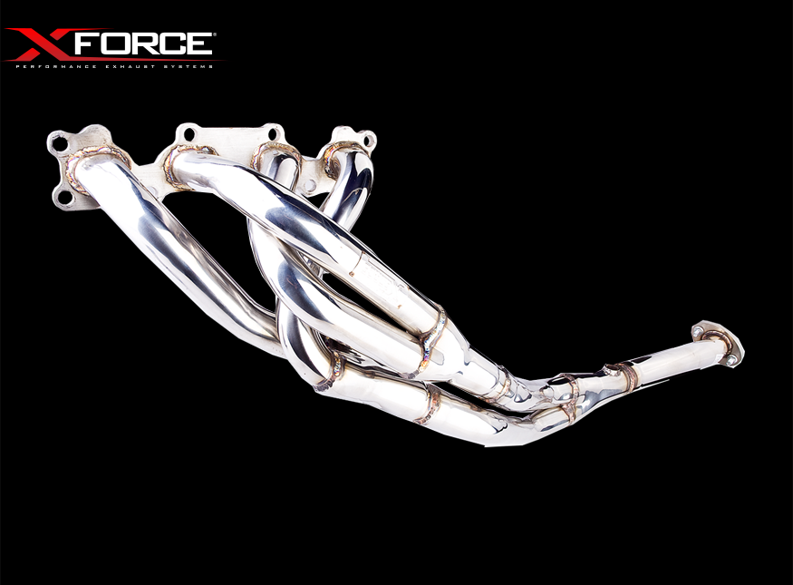MX5_NA1_Header2_1 Коллектор выпускного коллектора XForce для Mazda MX5 NA 1989-1997 гг. нержавеющая сталь — изображение 1