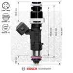 Nuke Performance Bosch инжектор 2200cc NGI2 65мм EV14L