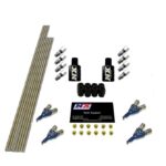 4-цилиндровый сантехнический комплект Piranha без соленоидов Nitrous Express NX NX400