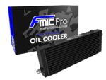 Маслорадиатор FMIC.Pro 360х140х40 асимметричный масло поступает — изображение 2