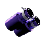 Титановые насадки на выхлопные трубы Purple Restomotive — изображение 7