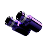 Титановые насадки на выхлопные трубы Purple Restomotive — изображение 8
