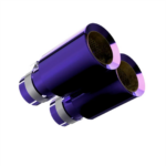Титановые насадки на выхлопные трубы Purple Restomotive — изображение 9