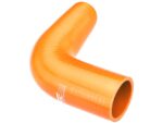 Силиконовое колено 90 футов 32 мм Оранжевое — изображение 2