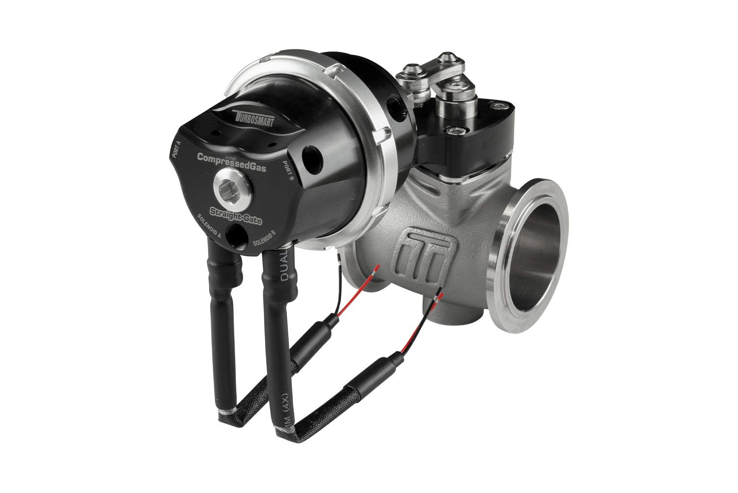 TS-0563-1252 Сжатый газ StraightGate40 Встроенные соленоиды 7PSI Черный Turbosmart TS-0563-1252 — изображение 1