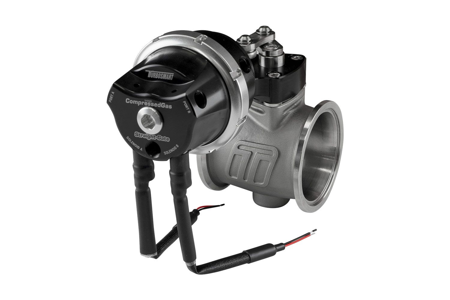 TS-0565-1252 Сжатый газ Встроенные соленоиды StraightGate50 7PSI Черный Turbosmart TS-0565-1252 — изображение 1