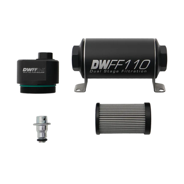 USA-DW-8-FFR-110-010K Заготовка регулятора топливного фильтра DWFFR-X, 110 мм, 10 микрон DeatschWerks — изображение 1