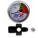 Манометр N2O Flo-Thru 6AN 0–1500 фунтов на квадратный дюйм Nitrous Express NX 15510