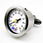 Манометр топлива 0–100 фунтов на квадратный дюйм с коллектором Nitrous Express NX 15512