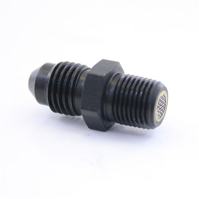 USA-NX-15611M-C Фитинг-адаптер 1/8 NPT x AN4 Фитинг фильтра Nitrous Express NX 15611M/C — изображение 1
