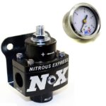Регулятор давления топлива заготовки NX без байпаса с манометром топлива Nitrous Express NX 15952