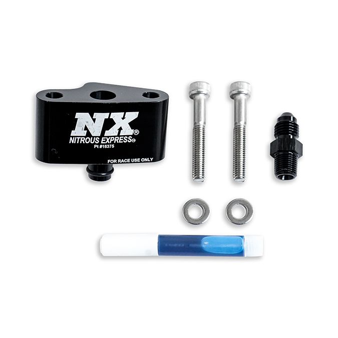 USA-NX-16375 Адаптер топливной рампы для заготовок для 350Z 370Z G35 G37 Nitrous Express NX 16375 — изображение 1