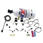 Двойная насадка с бутылкой 10 фунтов для Dodge V-8 TBI 1992-1995 (50-150 л.с.) Nitrous Express NX 20213-10