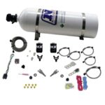 Двойная насадка с бутылкой 15 фунтов для Dodge V-8 TBI 1992-1995 (50-150 л.с.) Nitrous Express NX 20213-15