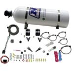 Двойная насадка (35–150 л.с.) с баллоном 15 фунтов для Nissan/Infiniti Nitrous Express NX 20716-15