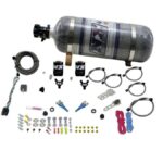 Двойная насадка с бутылкой 12 фунтов для BMW EFI ALL (50–300 л.с.) Nitrous Express NX 20816-12