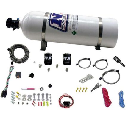 Система Hemi & Srt8 с односопловым управлением (35–150 л.с.) и баллоном Nitrous Express NX 15 фунтов 20918-15