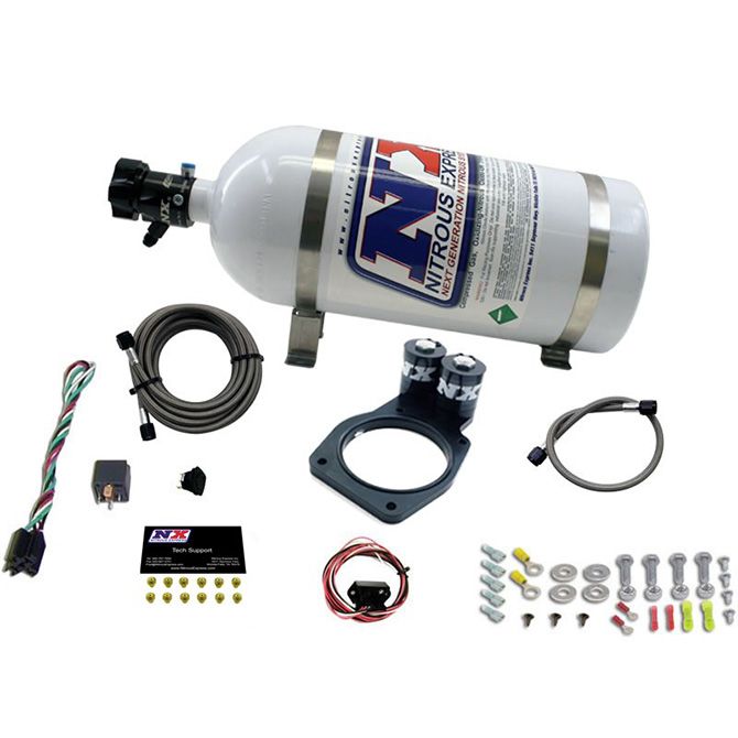 USA-NX-20931-15 Система пластин с бутылкой 15 фунтов для Chevrolet Camaro 5-го поколения Nitrous Express NX 20931-15 — изображение 1