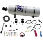 Система с одним соплом и баллоном емкостью 15 фунтов для Ford Coyote 5.0 (35–150 л.с.) Nitrous Express NX 20932-15