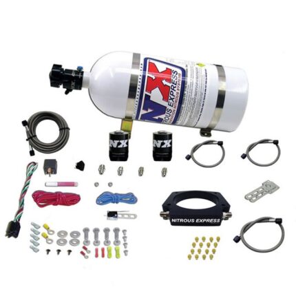 Система пластин LS 90 мм с баллоном 10 фунтов для автомобилей GM Nitrous Express NX 20934-10