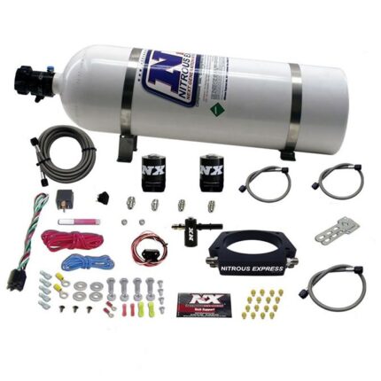Система закиси азота с бутылкой 15 фунтов для Chevrolet Corvette / Camaro LT1 6.2L Nitrous Express NX 20938-15