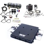 Система азота и воды-метанола с крышкой нагнетателя Billet LT4 12 фунтов Nitrous Express NX 20939BMF-12