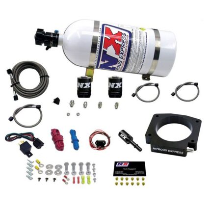 Система азотных пластин с баллоном 10 фунтов для Ford Mustang GT350 Nitrous Express NX 20953-10