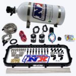 Азотная система с прямым портом Dry Holley High Ram Plate 10LB Nitrous Express NX 20963-10