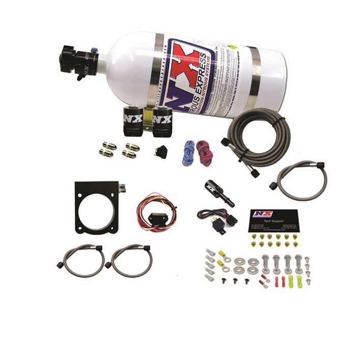 USA-NX-20971-10 Система пластин с баллоном 10 фунтов (50–200 л.с.) для Dodge V6 3,6 л Nitrous Express NX 20971-10 — изображение 1