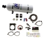 Система пластин с баллоном 15 фунтов (50–200 л.с.) для Dodge V6 3,6 л Nitrous Express NX 20971-15