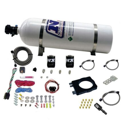 Система Hemi Plate диаметром 90 мм (50–400 л.с.) с баллоном Nitrous Express NX 15 фунтов 20990-15