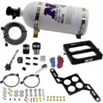 Система конвенциональных пластин 4500 RNC, 300–650 л.с. с баллоном Nitrous Express NX 55070-10 емкостью 10 фунтов
