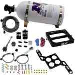 4500 RNC Стандартная пластинчатая система, 300–750 л.с. с баллоном Nitrous Express NX 55170-10 емкостью 10 фунтов