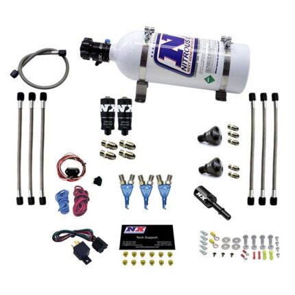 Трехцилиндровая система EFI Piranha Nitrous Express NX 60033EFIP
