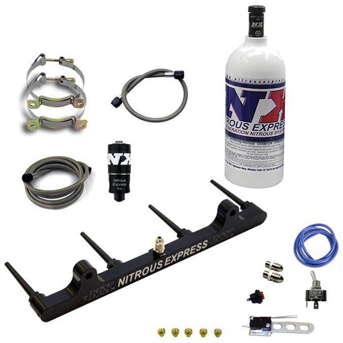USA-NX-62201-1.0P Система распыления заготовок для Hayabusa 2008+ с бутылкой 1 фунт Nitrous Express NX 62201-1.0P — изображение 1