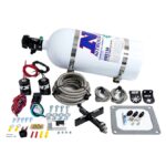 Система скрытых поперечных пластин 4500, этап 6, 50–300 л.с. с баллоном Nitrous Express NX 63071-10 емкостью 10 фунтов