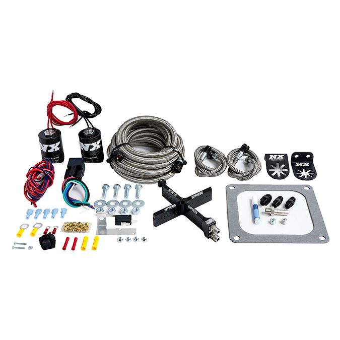USA-NX-63571-00 4500 Система скрытых поперечин Pro-Power 100–500 л.с. без баллона Nitrous Express NX 63571-00 — изображение 1
