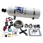 Система скрытых перекладин 4500 Pro-Power, 100–500 л.с. с баллоном Nitrous Express NX 63571-15 емкостью 15 фунтов