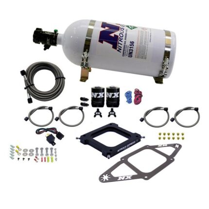 4500 Assassin Plate Alcohol Stage 6, 100–300 л.с. с бутылкой 10 фунтов Nitrous Express NX 67275-10