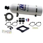 4500 Assassin Plate Alcohol Pro-Power 100–500 л.с. с бутылкой 15 фунтов Nitrous Express NX 67575-15