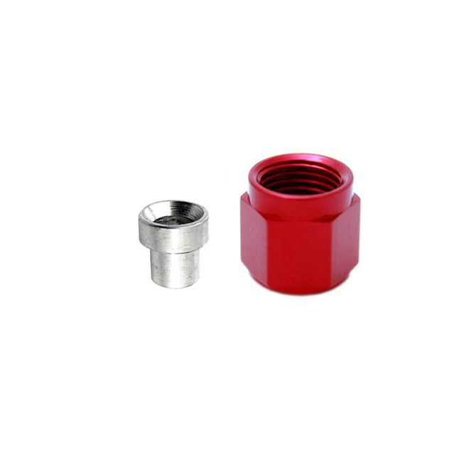 USA-NX-80091 AN3 Гайка B и втулка Red Nitrous Express NX 80091 — изображение 1
