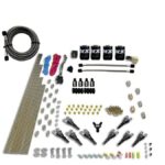 8-цилиндровый двигатель Shark Direct Port с 4 соленоидами (200–500 л.с.) без баллона Nitrous Express NX 90006-00