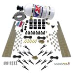 Двухступенчатый двигатель Shark 16 Nzls 200–1200 л.с. с баллоном с углекислым газом 12 фунтов Nitrous Express NX 90008-12