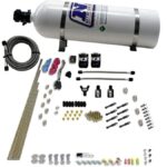 8-цилиндровая сухая система азота с прямым портом 15 фунтов Nitrous Express NX 93006-15