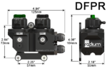 Двойной регулятор давления топлива DFPR Radium Engineering 20-1102 — изображение 3